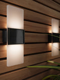 SolarCentre Gemini solar wall light set of 2 (British brand)