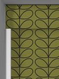 Orla Kiely roller blinds Olive Green Linear Stem made to measure, UK version