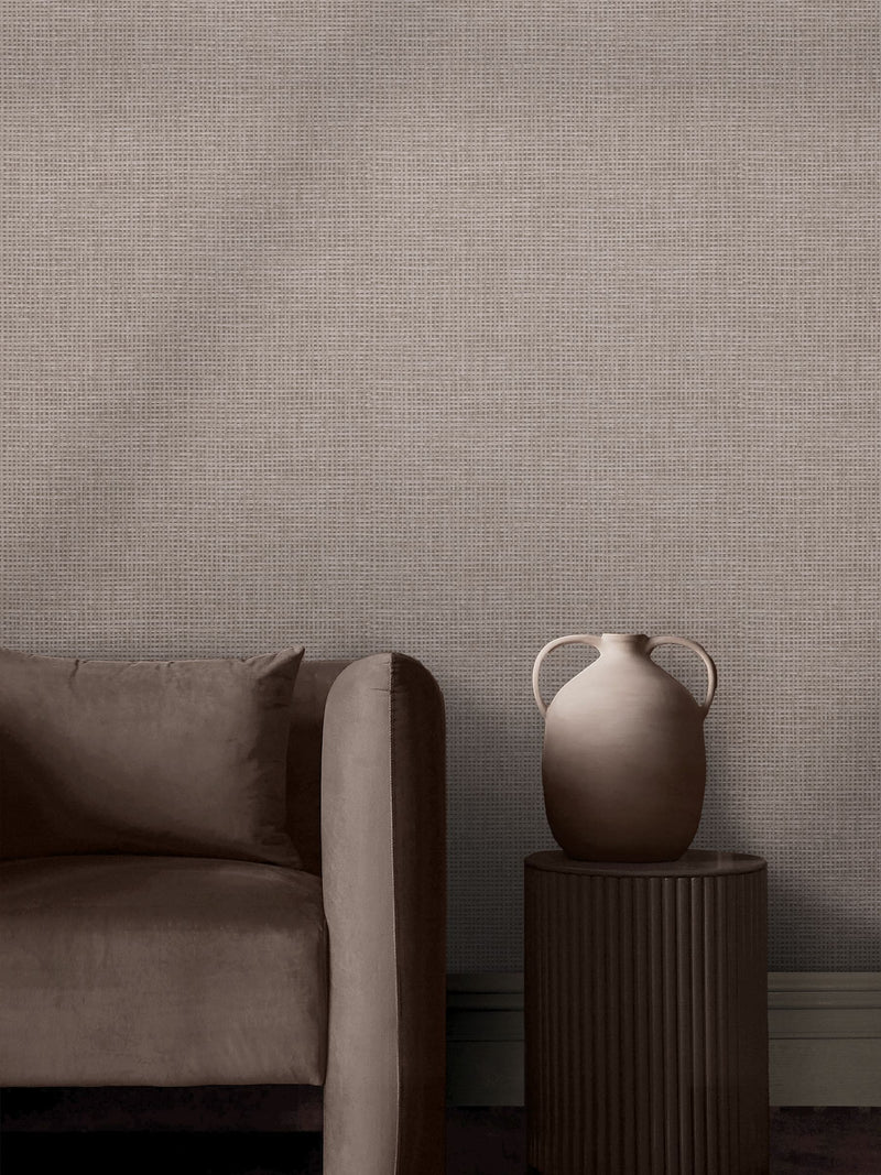 Graham & Brown Stone Rustic Weft sample A4 - British product