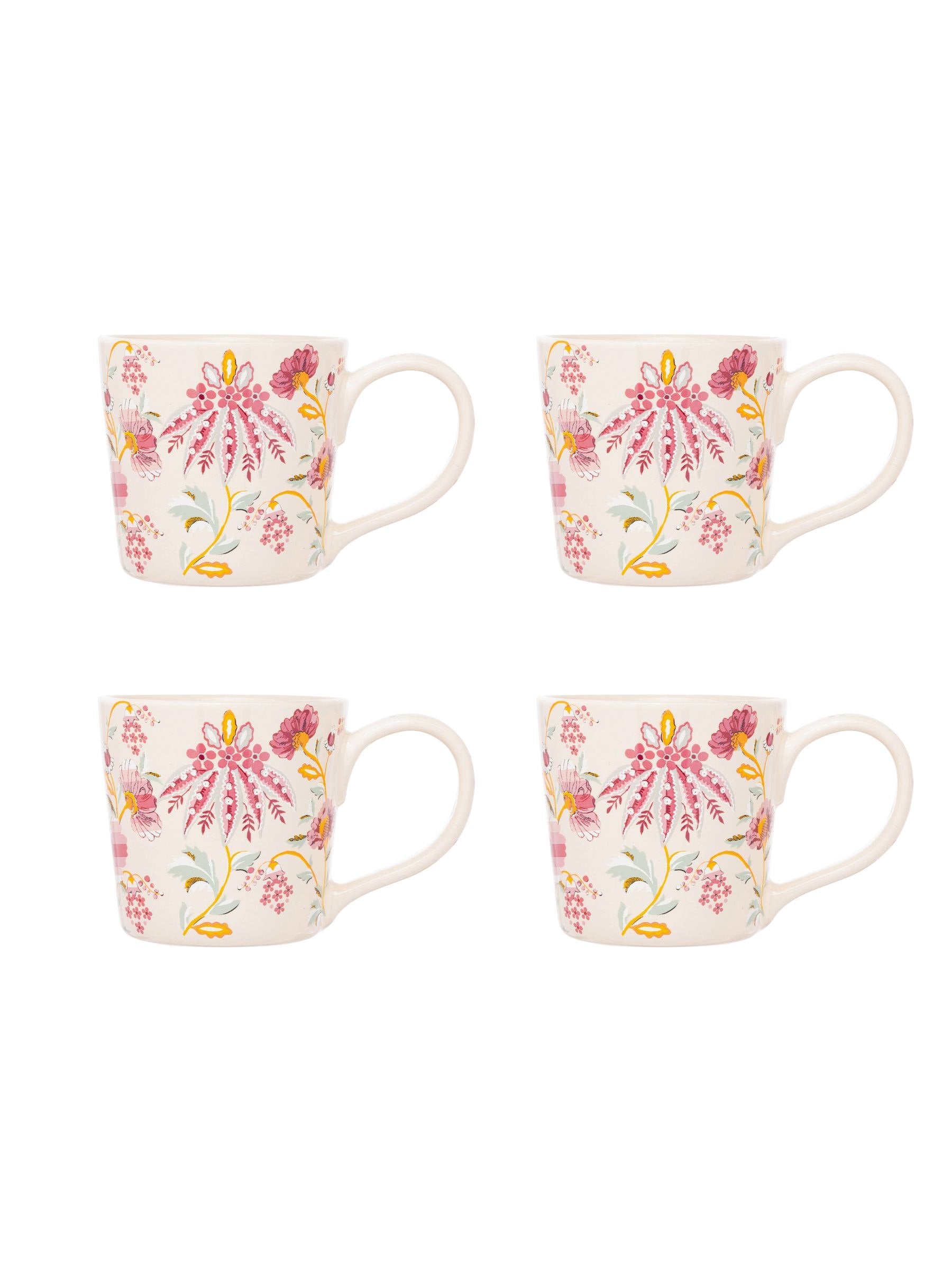 Cath Kidston Cream Friendship Gardens Dolly Mug Set