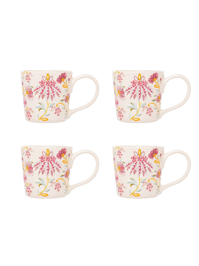 Cath Kidston Cream Friendship Gardens Dolly Mug Set