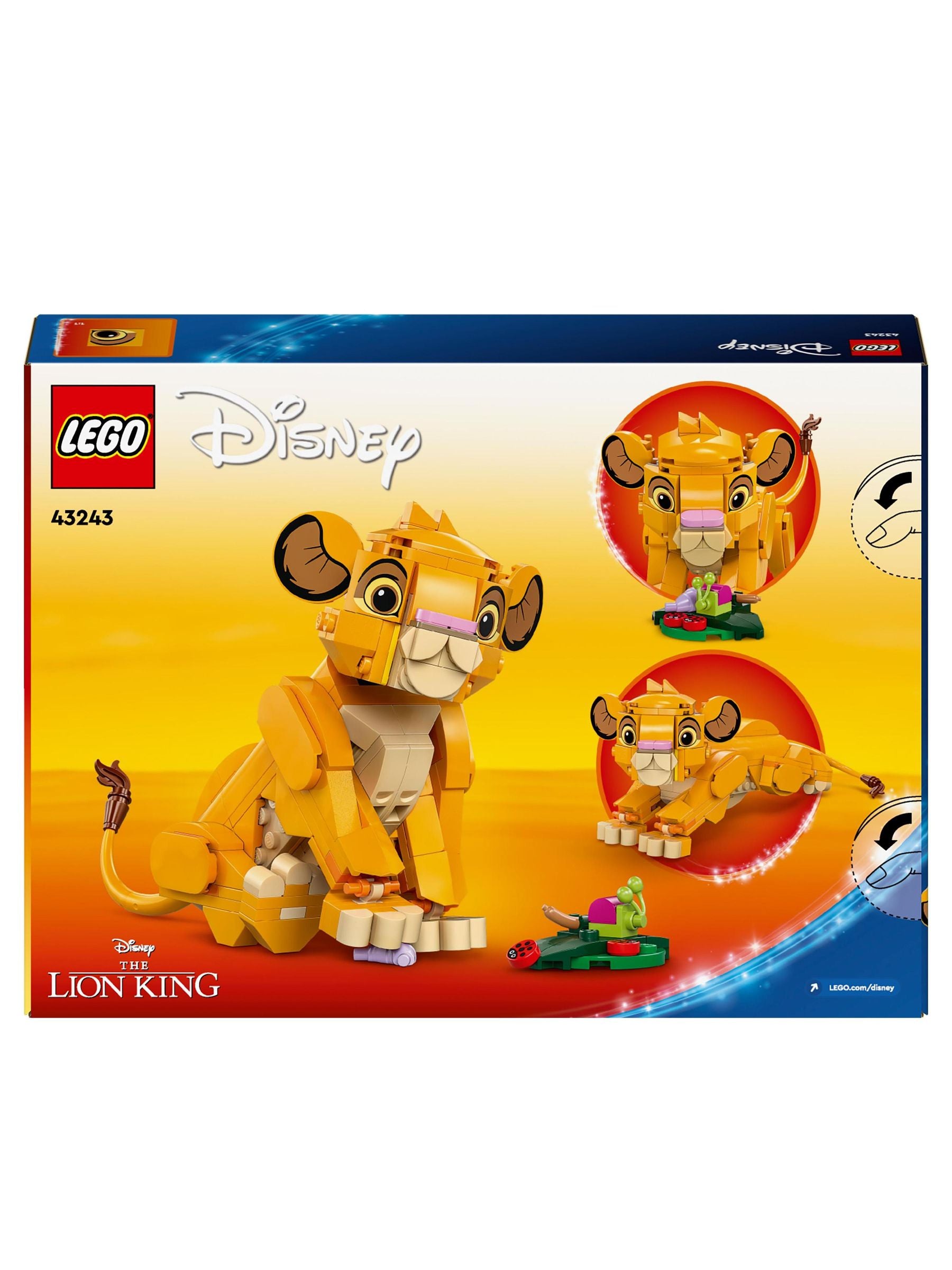 LEGO building toy Simba Cub 19cm - British product