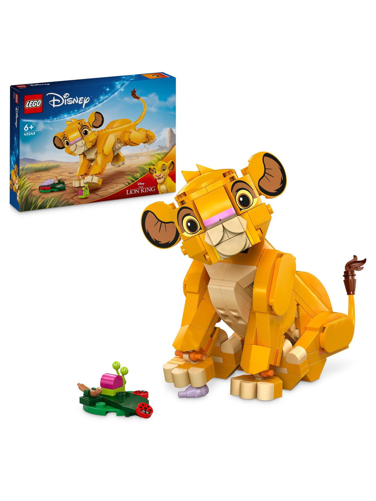 LEGO building toy Simba Cub 19cm - British product