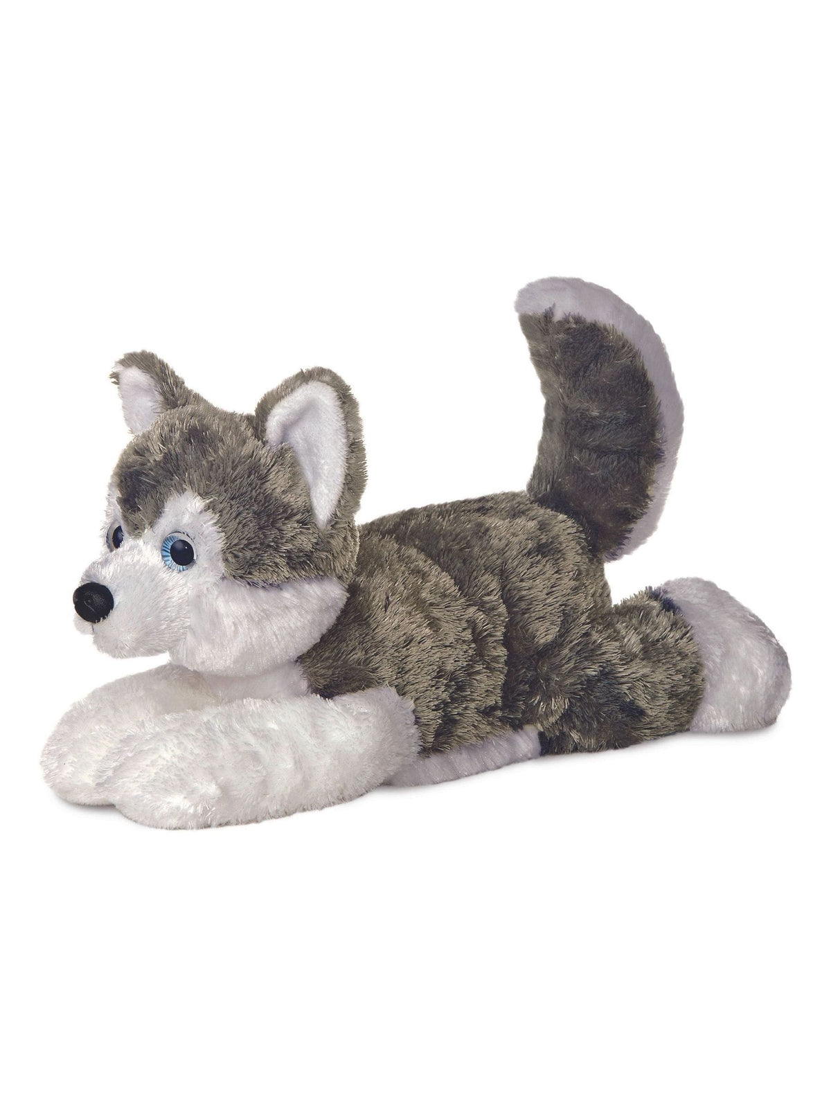 Aurora World Flopsies Husky Shadow soft toy 17cm - British product