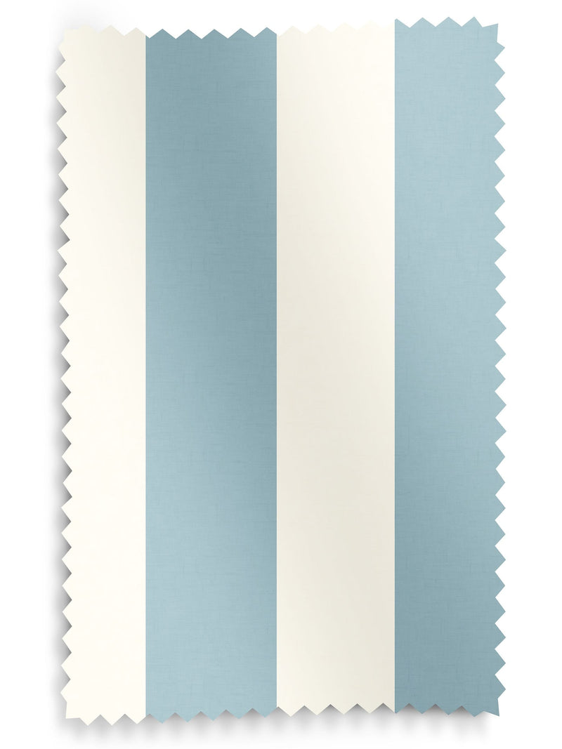 Laura Ashley Lille stripe seaspray blue roller blind (British brand)