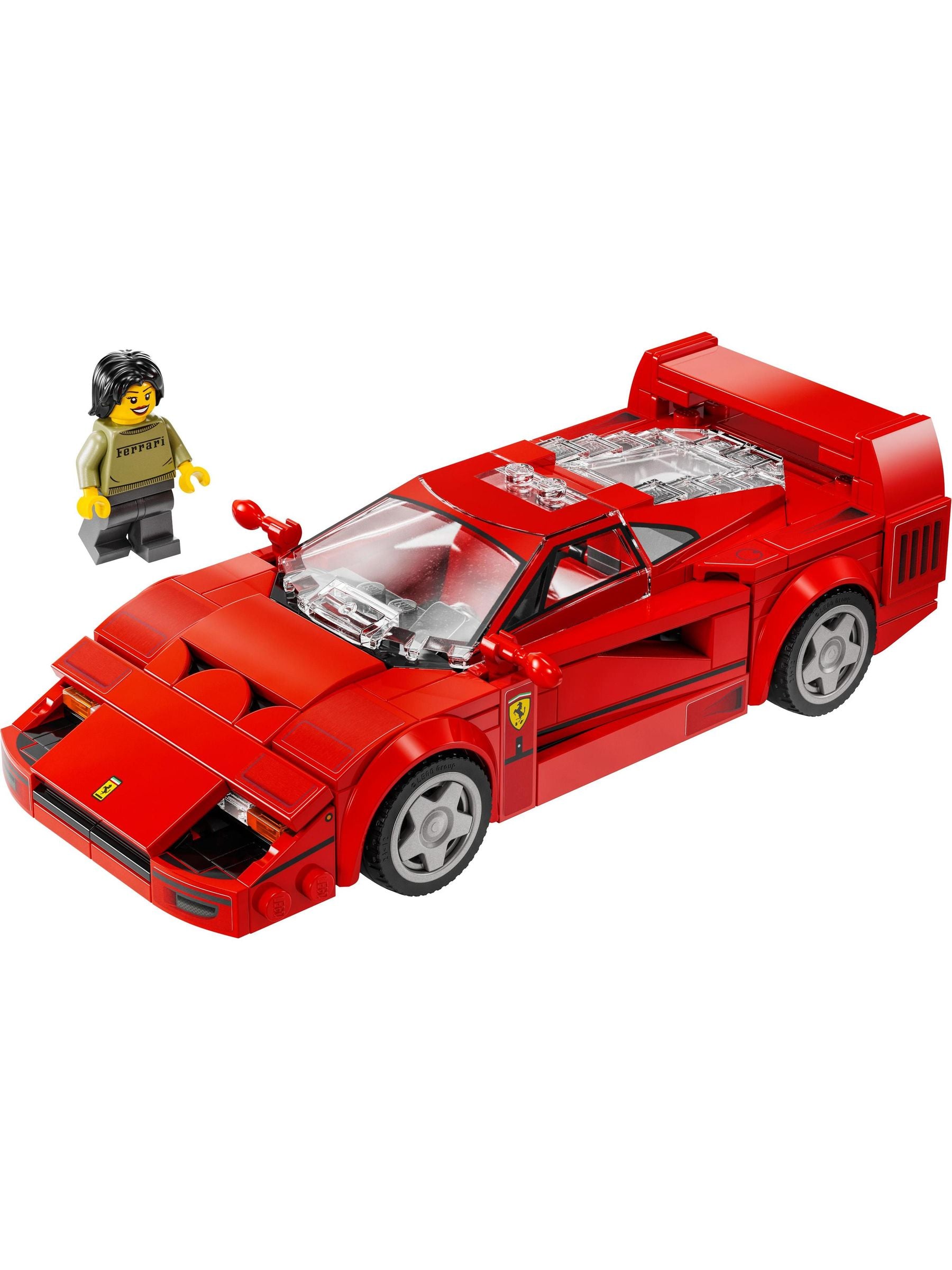 LEGO Speed Champions Ferrari F40 car toy 318 pieces, imported from the UK