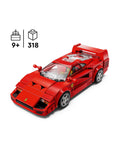 LEGO Speed Champions Ferrari F40 car toy 318 pieces, imported from the UK