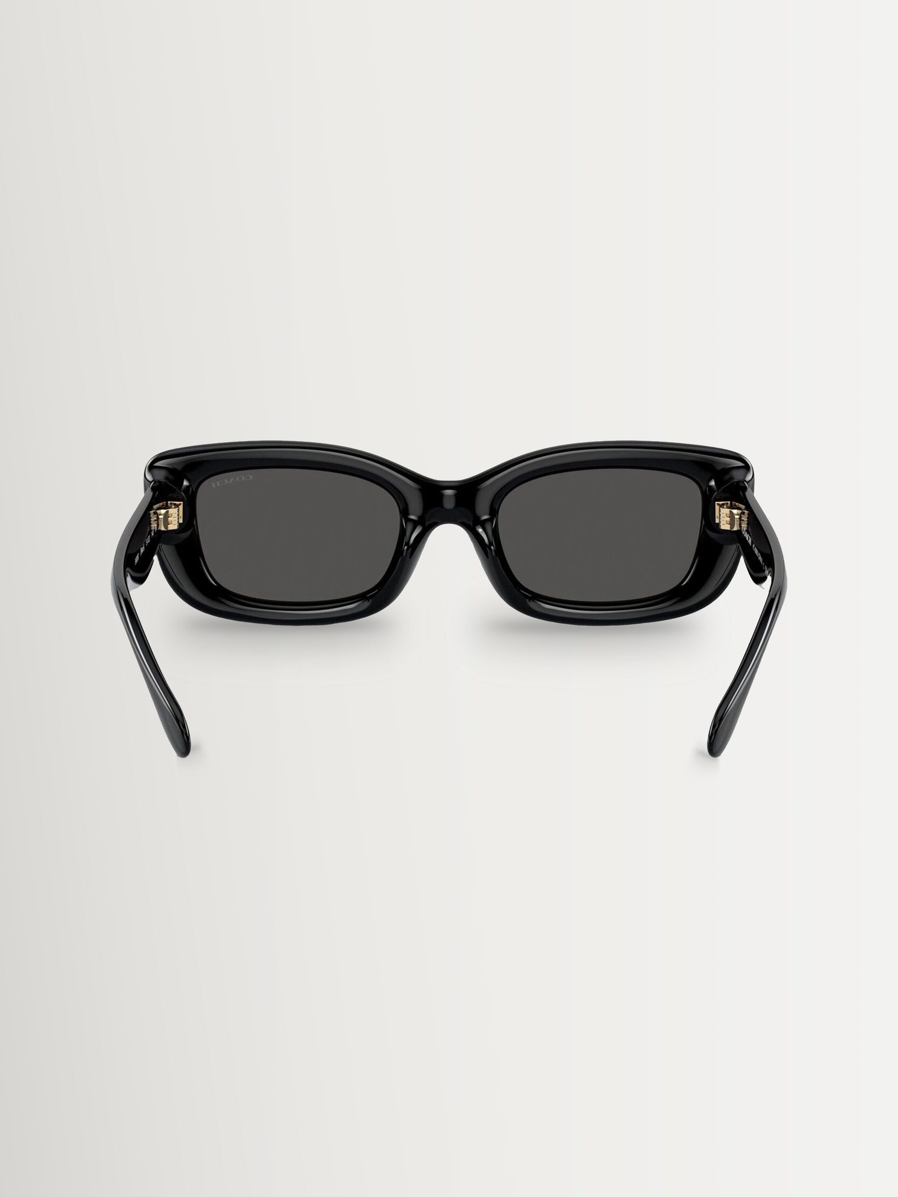 COACH black rectangle sunglasses, UK version