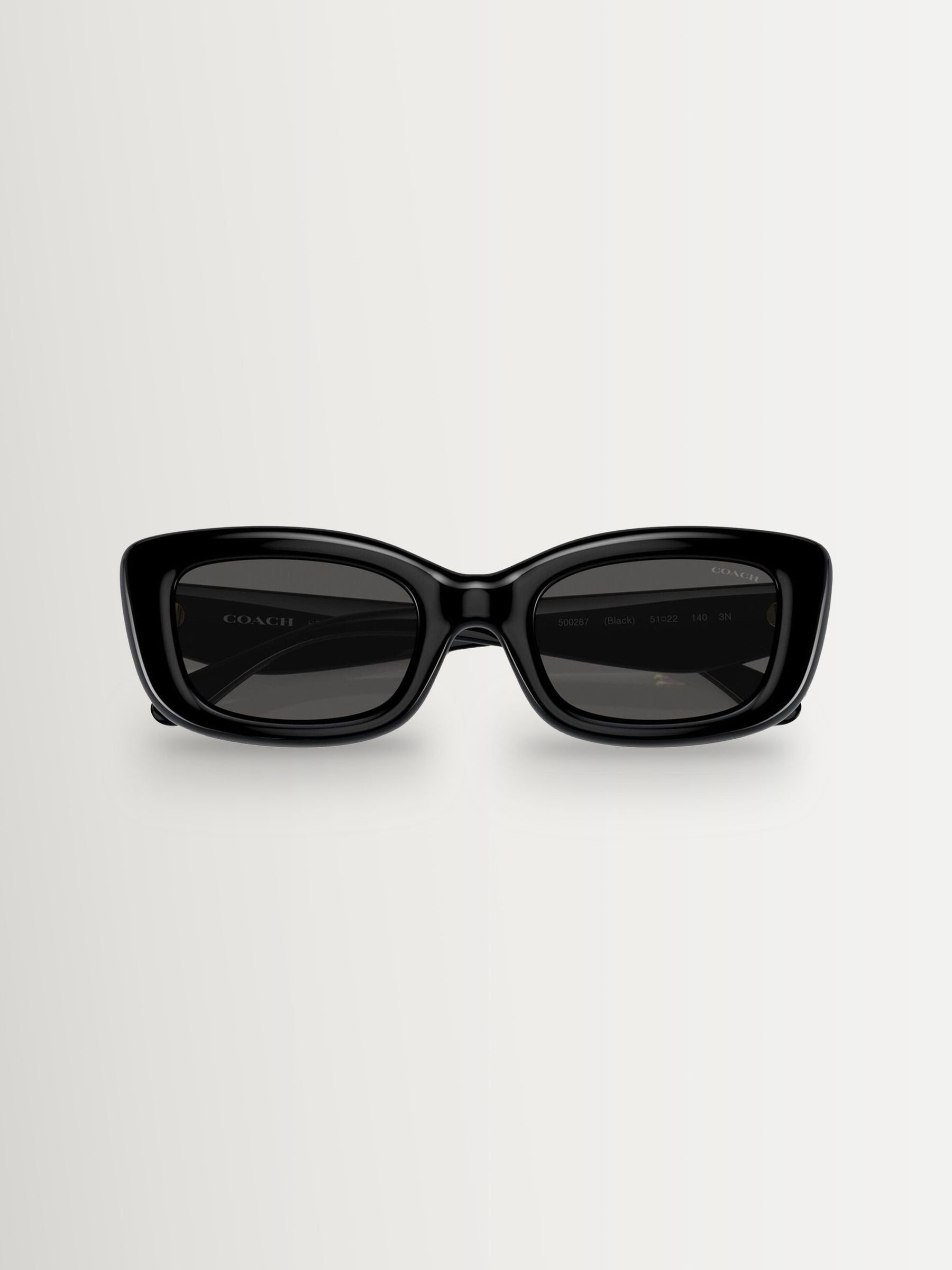 COACH black rectangle sunglasses, UK version