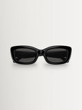 COACH black rectangle sunglasses, UK version