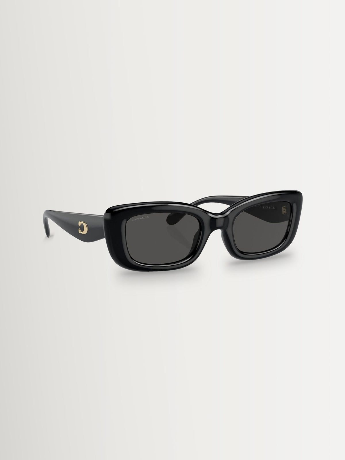 COACH black rectangle sunglasses, UK version