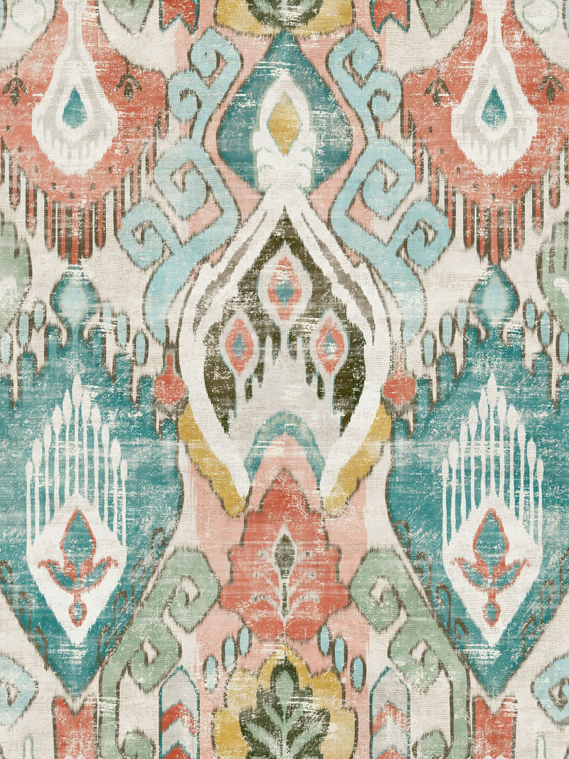 Graham & Brown Orange Daraee Tapestry wallpaper sample - British product