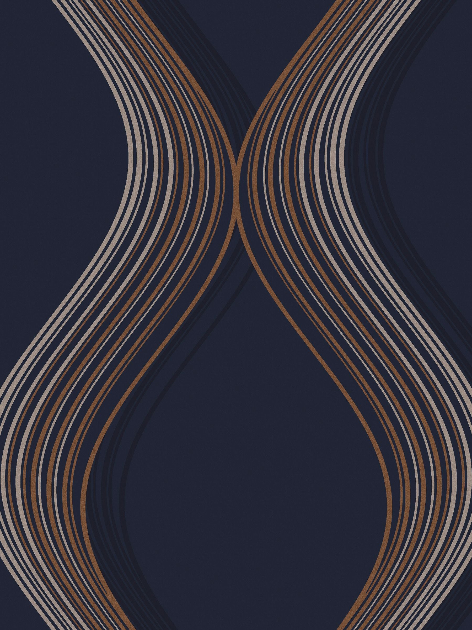 Graham & Brown Blue Euphoria wallpaper sample (British brand)