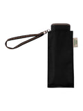 Totes black mini thin flat steel folding umbrella, UK version