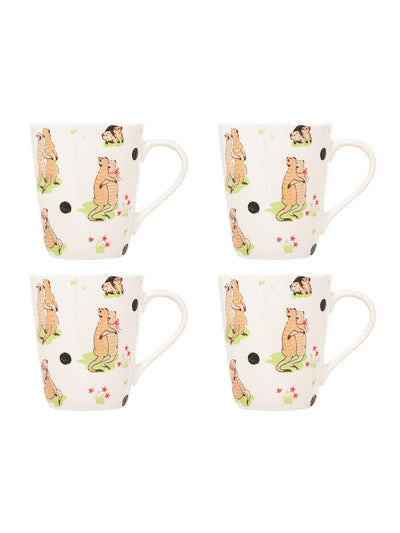Next Cath Kidston Green Meerkats Stanley Mug Set Of 4- Buy online at McGrocer