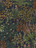 Graham & Brown Blue Jardin Botanico wallpaper sample, imported from the UK