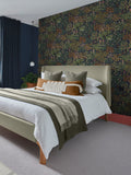 Graham & Brown Blue Jardin Botanico wallpaper sample, imported from the UK