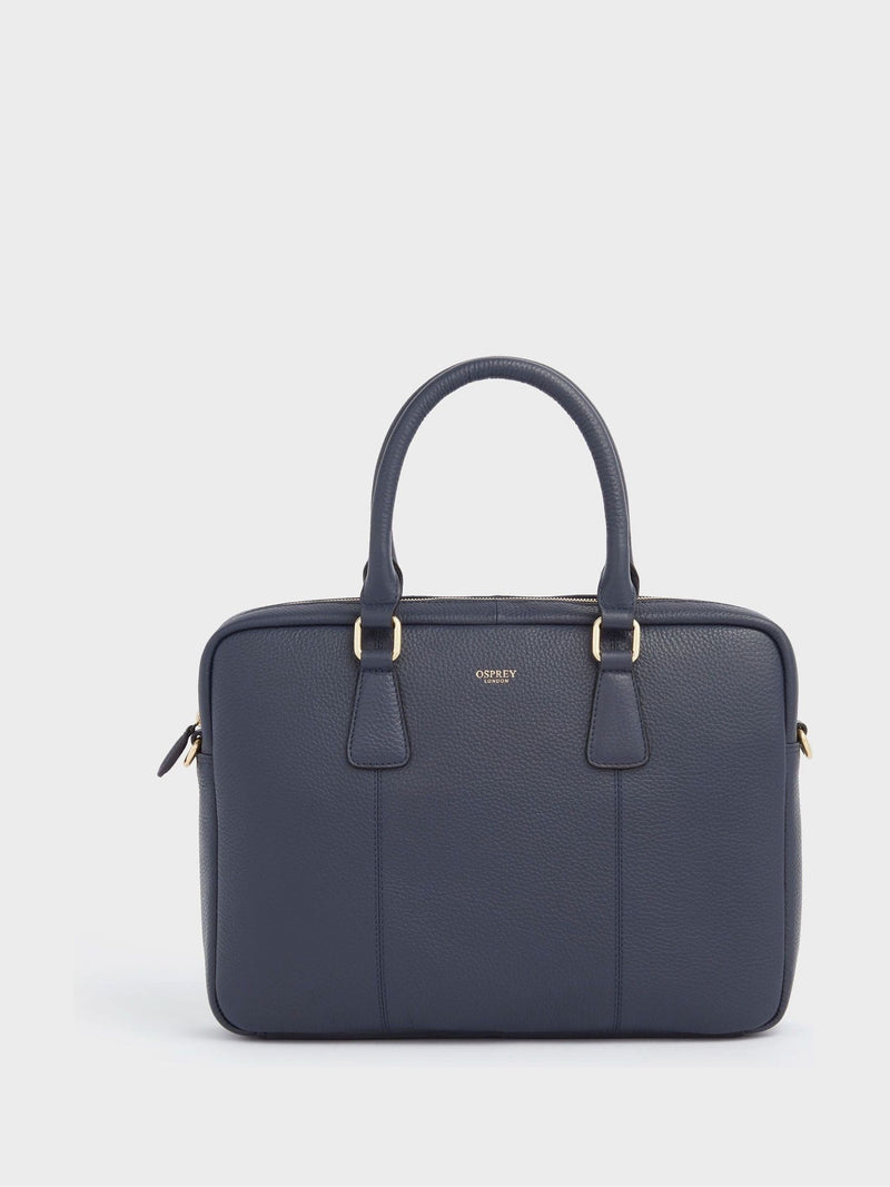 Osprey London The Adaline laptop bag in blue (British brand)
