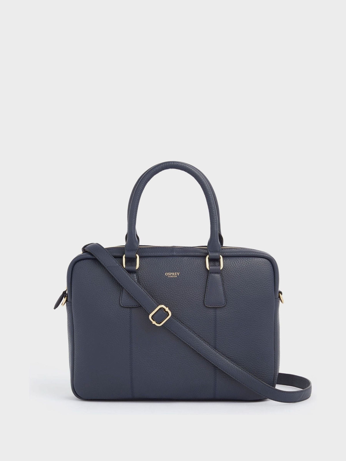 Osprey London The Adaline laptop bag in blue (British brand)