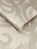 Graham & Brown Ambire Neutral wallpaper sample, UK version