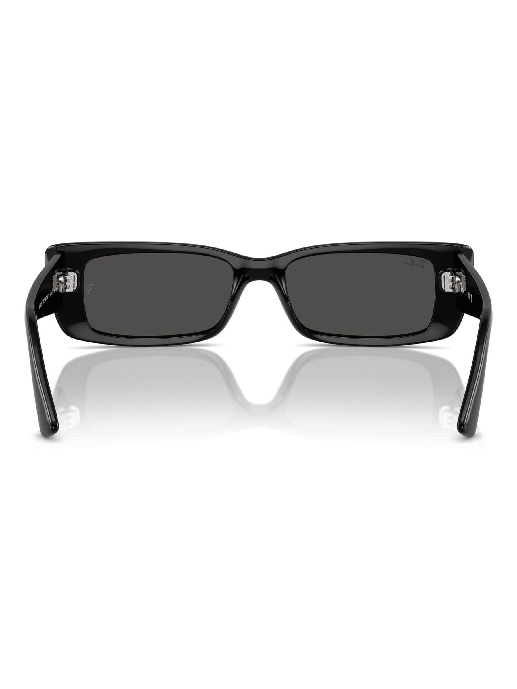 Ray-Ban Black Teru RB4425 rectangle sunglasses - British product