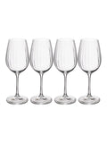 Mikasa Treviso crystal wine glasses set of 4 350ml, imported from the UK