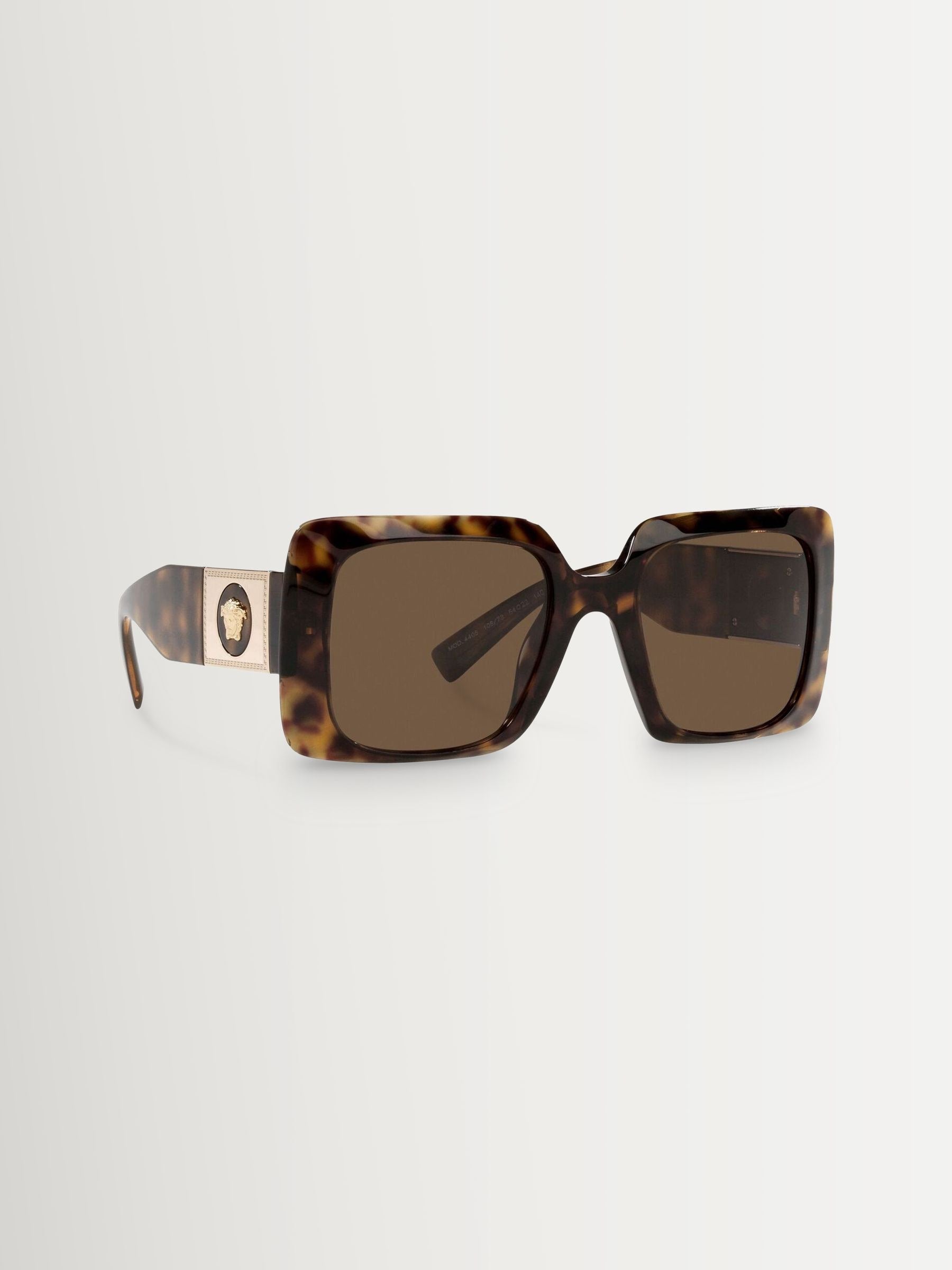 Versace Ve4405 rectangle brown sunglasses, UK version