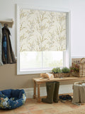 Laura Ashley Ochre Yellow Pussy Willow roller blind - British product