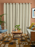 Orla Kiely Black Linear Stem made to measure curtains (British brand)