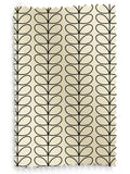 Orla Kiely Black Linear Stem made to measure curtains (British brand)