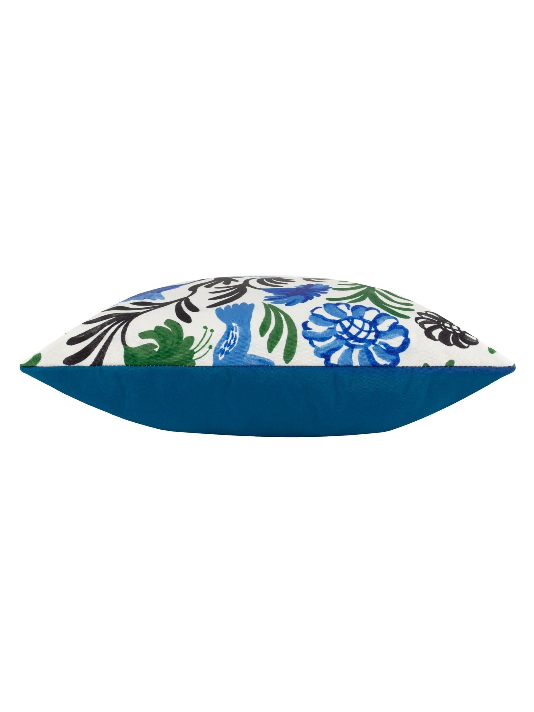 Furn Aljento trending floral outdoor cushion 43cm (British brand)