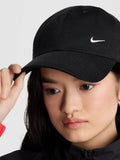 Nike Black Unstructured Cap with adjustable strap, imported from the UK
