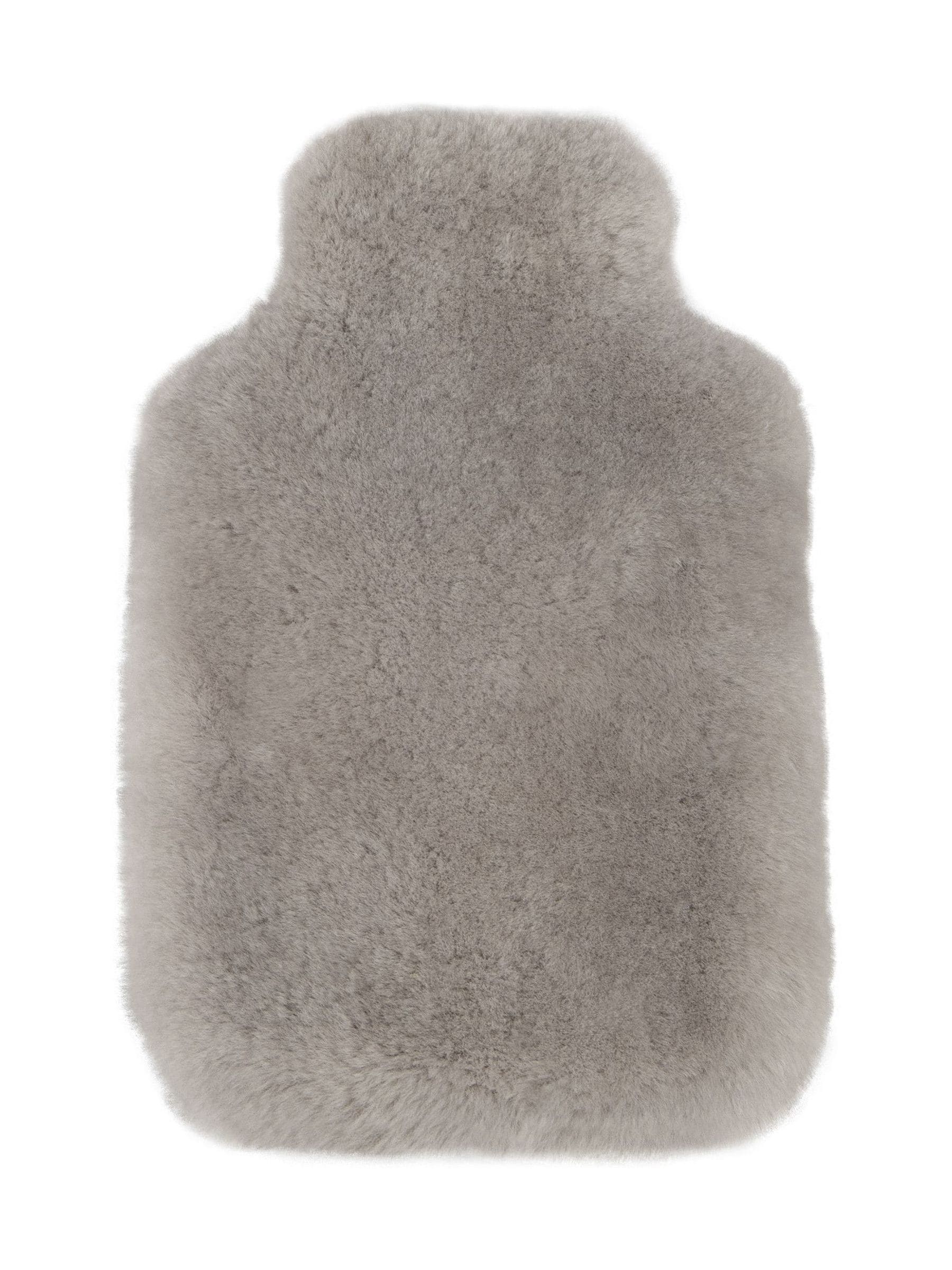 Just Sheepskin Grey Rebecca hot water bottle, UK version