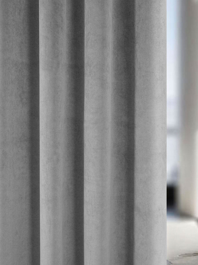 Enhanced Living grey thermal blackout curtain 229x183cm, imported from the UK