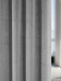 Enhanced Living grey thermal blackout curtain 229x183cm, imported from the UK
