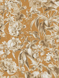 Graham & Brown Yellow Arcane Garden wallpaper sample - British product