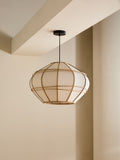 MADE.COM cream Judah pendant light 56cm - British product