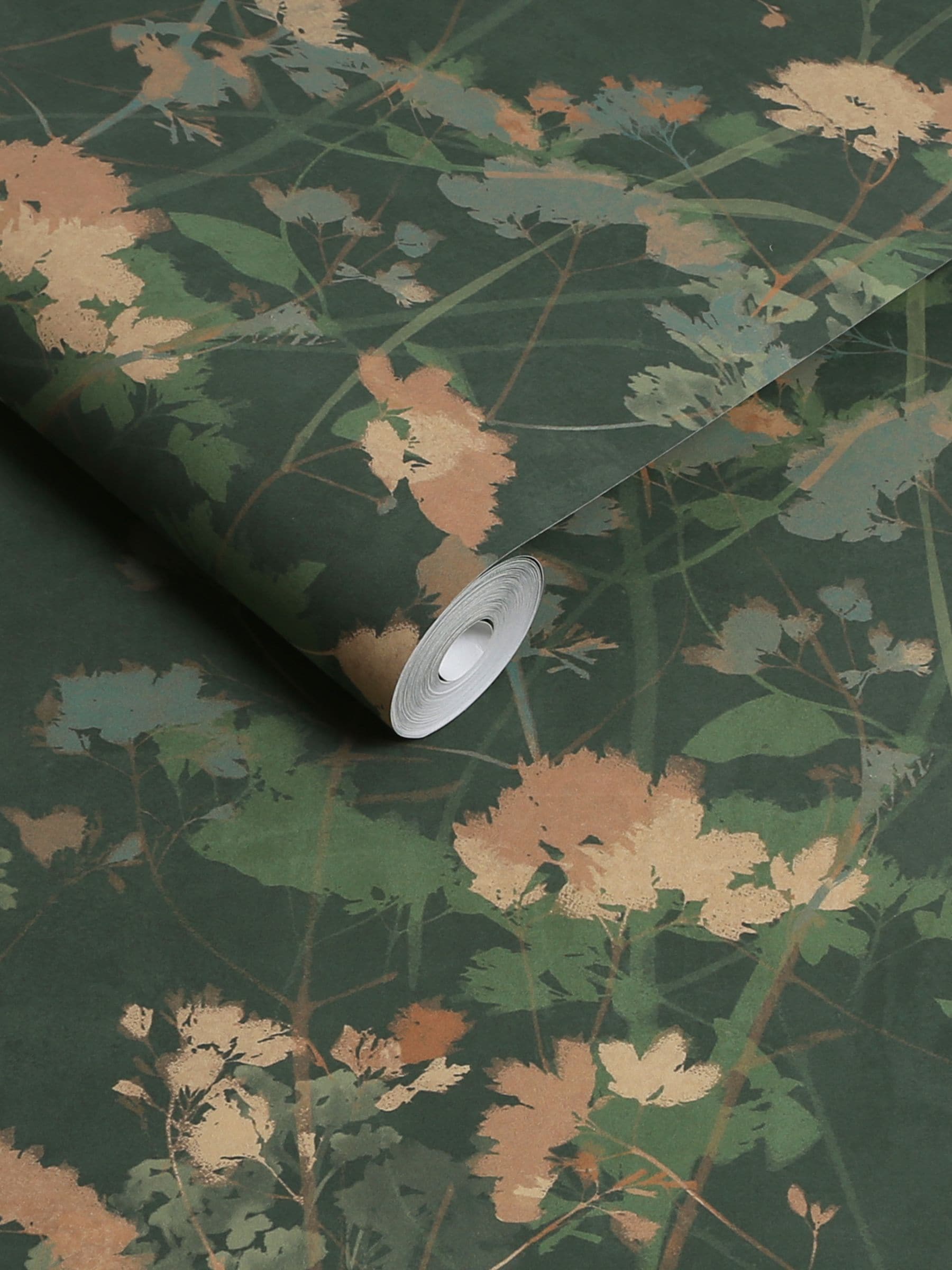 Graham & Brown Palm Flower Press wallpaper sample A4, UK version