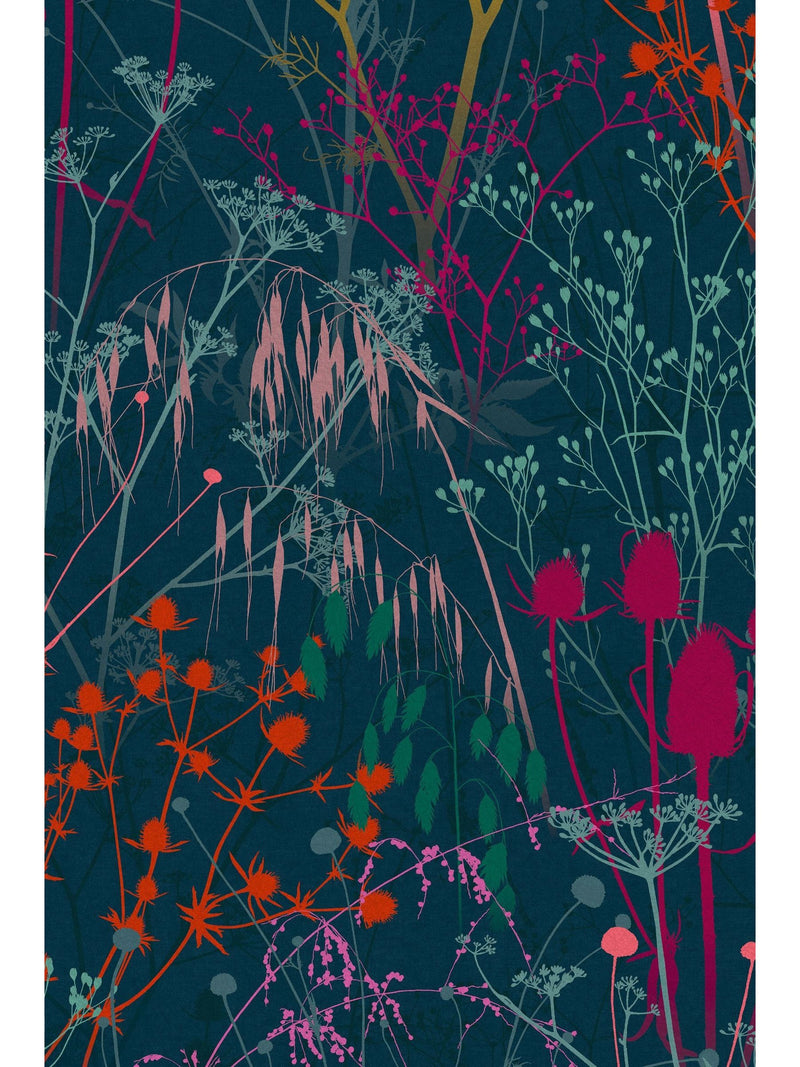 Clarissa Hulse Blue Summer Border Rainbow wallpaper border - British product