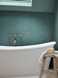 Graham & Brown Teal Vincenzo wallpaper sample A4 (British brand)
