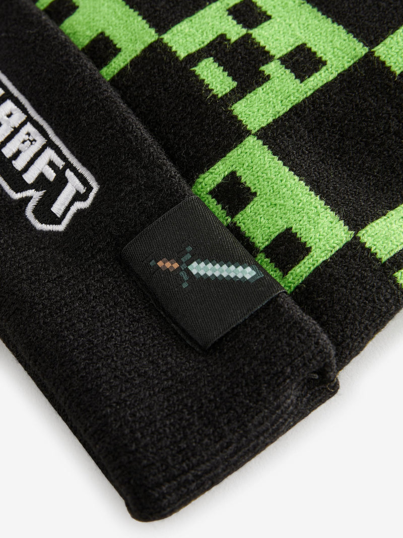 Minecraft pom hat children's beanie (British brand)