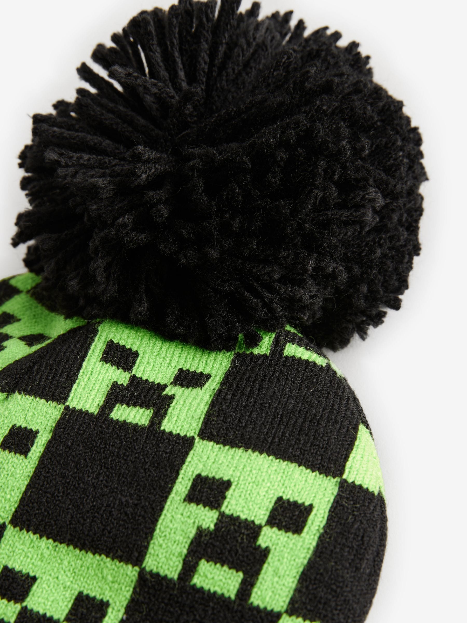 Minecraft pom hat children's beanie (British brand)