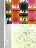 Orla Kiely Pink Apples roman blind 100% cotton, UK version