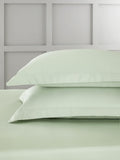 Bianca Blue 400 Thread Count Cotton Sateen Oxford Pillowcases Set of 2 (50x75cm)