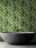 Graham & Brown Green Aquarium wallpaper sample A4 (British brand)