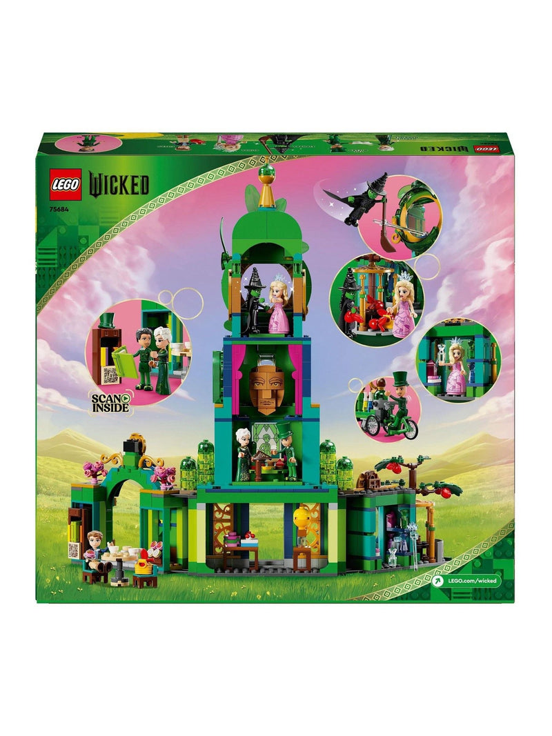 Lego Wicked Emerald City building set 945 pieces, imported from the UK