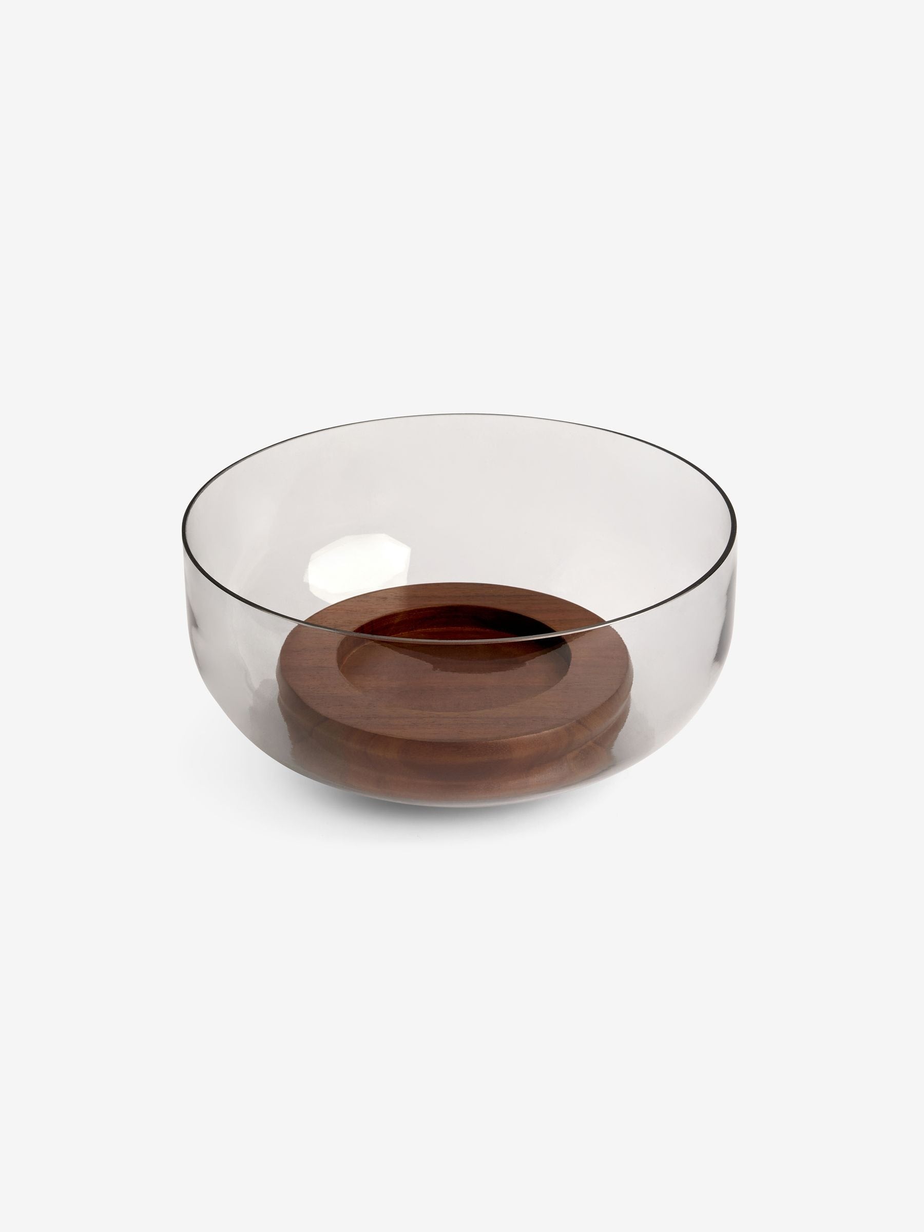 MADE.COM Smoke Grey Maleah fruit bowl, imported from the UK