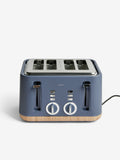 Blue Bronx 4 Slice Toaster
