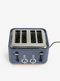 Blue Bronx 4 slice toaster - British product