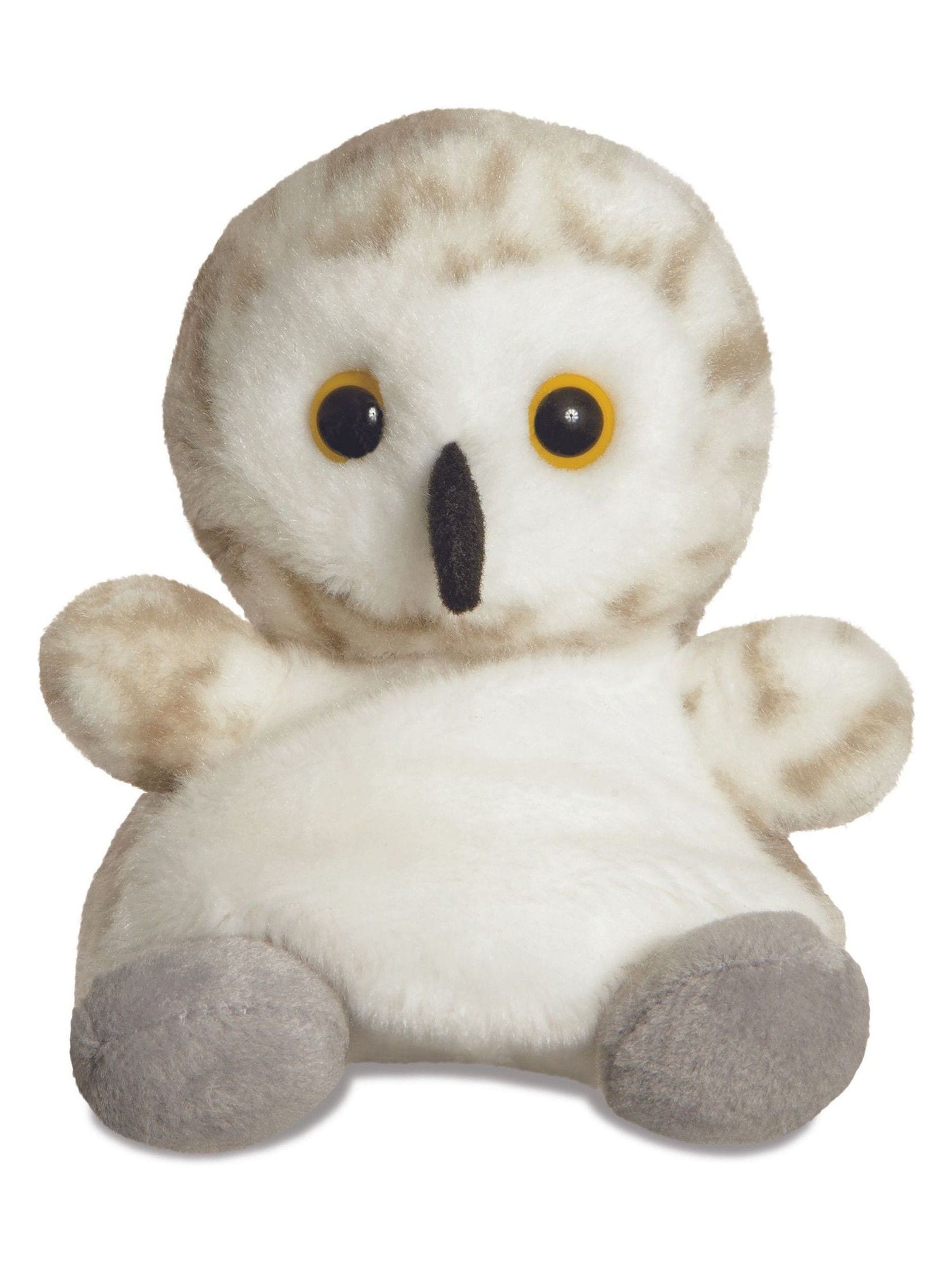 Aurora World Palm Pals Snowy Owl soft toy (British brand)